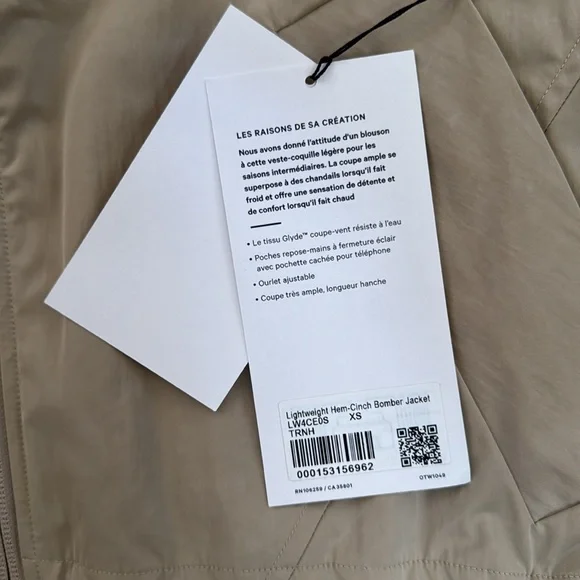 Lightweight Hem-Cinch Bomber Jacket - Picture 8 of 9